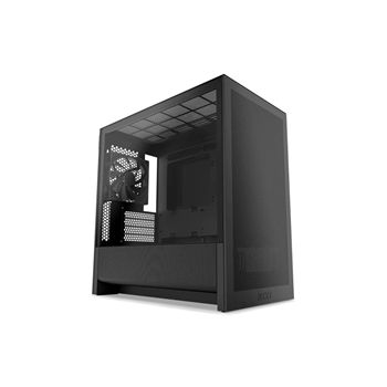 NZXT Case CC-H31FB-01 H3 FLOW Mid Tower Tinted Temper Glass Black Retail