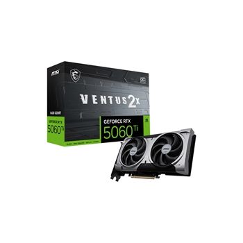 MSI Video Card G506T-16V2CP RTX 5060 Ti 16G VENTUS 2X OC PLUS 16GB GDDR7 Retail