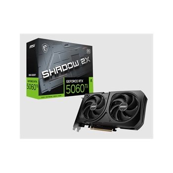 MSI Video Card G506T-8S2CP GeForce RTX 5060 Ti 8G SHADOW 2X OC PLUS 8GB GDDR7 128bits Retail