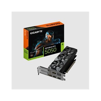 Gigabyte Video Card GV-N5050OC-8GL GeForce RTX 5050 OC Low Profile 8G 8GB GDDR6 128B Retail