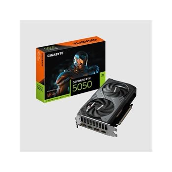 Gigabyte Video Card GV-N5050WF2OC-8GD GeForce RTX 5050 WINDFORCE OC 8G 8GB GDDR6 Retail