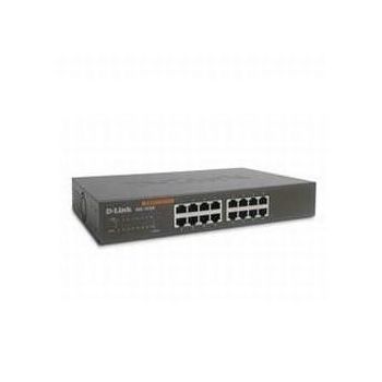 D-Link Switch DGS-1016D 16-Port 10/100/1000 Rackmountable Switch