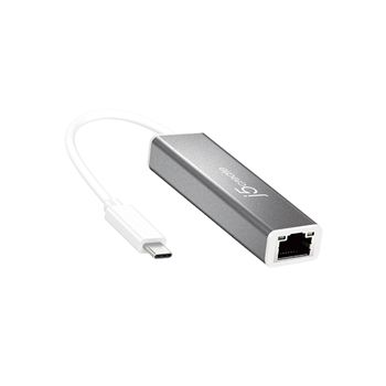 j5create Network JCE133G USB-C to Gigabit Ethernet Adapter Retail
