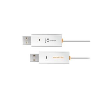 j5create Cable JUC400 Wormhole Switch USB Transfer Cable Retail