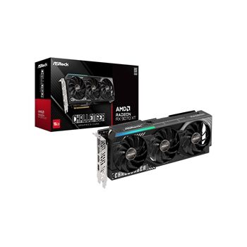 ASRock Video Card RX9070XT CL 16G AMD Radeon RX 9070 XT Challenger 16GB GDDR6 Retail