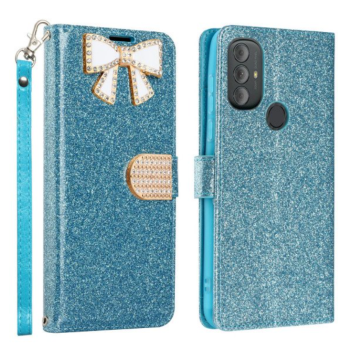 Case for Motorola Moto G Play 2023 / Moto G Power 2022 / Moto G Pure (Light Blue)