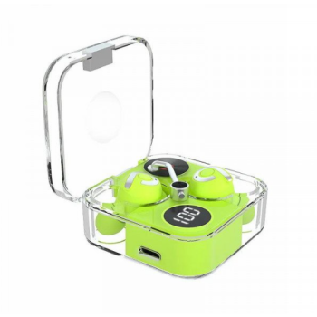 TWS Bluetooth Wireless Headphone Earbuds Headset for Universal Cell Phone And Bluetooth Device (Green)