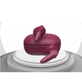 Bluetooth Headphone Earbuds Headset BM01 for Universal Cell Phone And Bluetooth Device (Hot Pink)