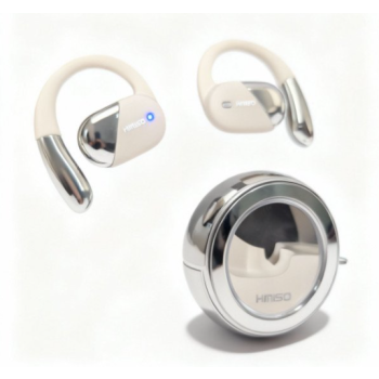 Earphones Noise Reduction Clear Sound with Lanyard Strap KMSE01 (White)