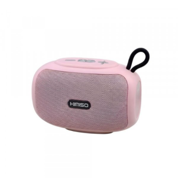 Bluetooth Speaker with Hook Handle – FM Radio, USB & Micro SD Music Playback KMS347 (Pink)