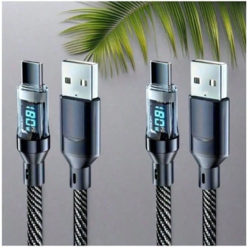 180W Ultra Fast Charging USB A To Type-C Cable