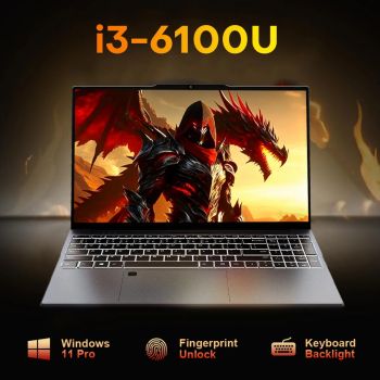 15.6“ Gaming Laptop Computer Wins 11 Intel Core i9 8950HK i3 6100 16GB RAM 1TB SSD Fingerprint Unlock Notebook Laptop BacklightI3 6100U 16GB RAM 2TB SSD