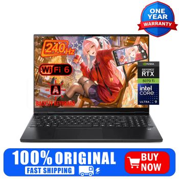 Acer Predator Helios Neo 16S Gaming Laptop, 16" OLED 240Hz, Core Ultra 9, RTX 5070 Ti, Windows 11 Home, Up to 64GB,4TB SSD