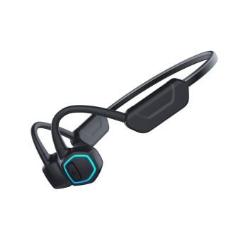 New Bluetooth Headset For Bone Conduction Small Induction Night Lamp Grade 8 Waterproof Swimming 32G Sports Style Popular X15 Black