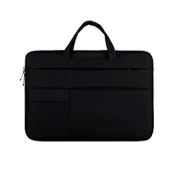 13-15.6 Inch Laptop Bag, Laptop Carrying Case Shoulder Strap Carrying Briefcase, Business Leisure Or School Laptop Bag - 14.1to15.4in-Black