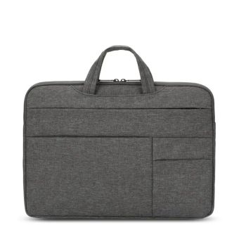 13-15.6 Inch Laptop Bag, Laptop Carrying Case Shoulder Strap Carrying Briefcase, Business Leisure Or School Laptop Bag - 15.6in-Dark Gray
