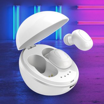 Binaural Wireless Mini Bass Bluetooth Headset