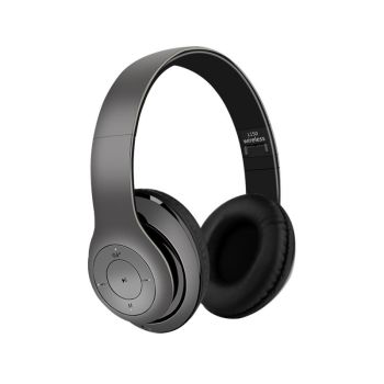 Headset Bluetooth Foldable Expansion Card Gaming Headset - Grey