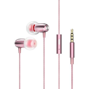 Subwoofer Phone Computer Mini Headset - Pink