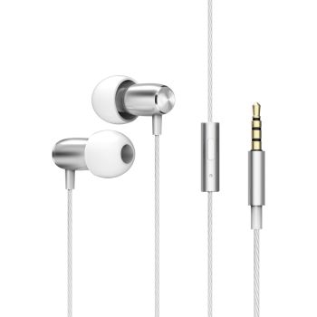 Subwoofer Phone Computer Mini Headset - Silver