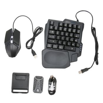 4 In 1 Mobile Game Combo Pack Mobile Gamepad Controller Gaming Keyboard Mouse Converter For Android