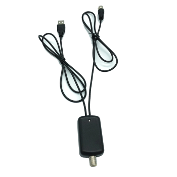 Low Noise Easy Installation HDTV TV Antenna Amplifier Signal Booster Antenna Adapter - D 1