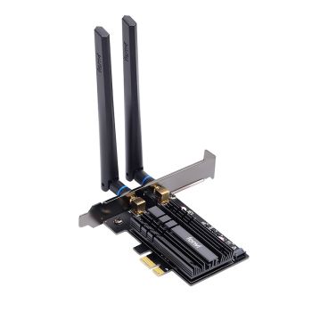 Desktop wifi receiver Gigabit pcie wireless network card - Magnetic antenna