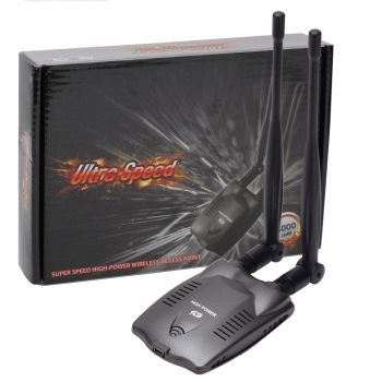 High-Power Wireless Network Card Adapts To Wifi Receiver