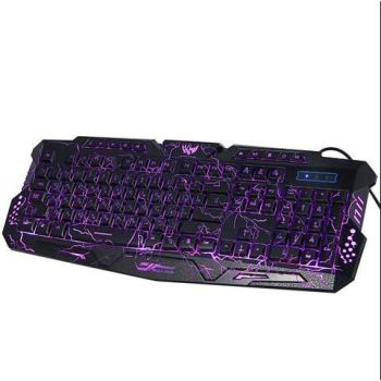 Luminescent keyboard - Purple