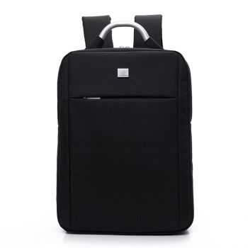 Business shoulder computer bag - Matte Black