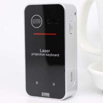 Laser Projection Laser Virtual Keyboard Bluetooth Wireless - Black