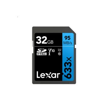 Lexar 32G High-speed Camera SLR Memory Card - 633X-128GB