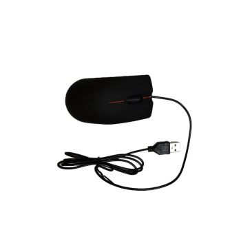 Mini Mouse USB Wired Optical Mouse - Black
