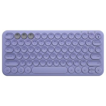 Bluetooth Keyboard, Purple Rechargeable Single Keyboard