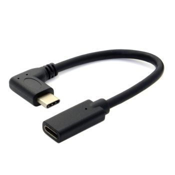 Video USB-C Data Extension Cable Elbow