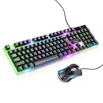 Russian Luminous Game Keyboard And Mouse Suit Mechanical Feel