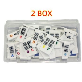 Removable Silicone Piano Notes Guide Keyboard Notes 88 Key - Color 2box