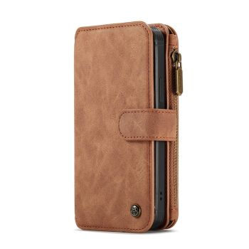 Mobile Phone Split Flip Case - Brown-IPhone7P8P