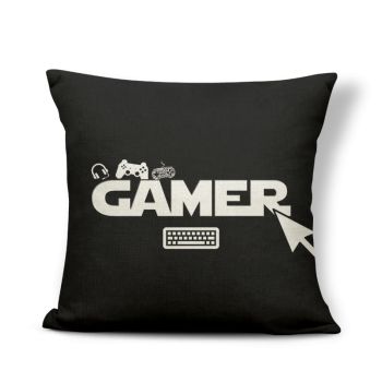 Game Peripheral Keyboard Learning Machine Nostalgic Printing Pillow 80 - ID9226 4