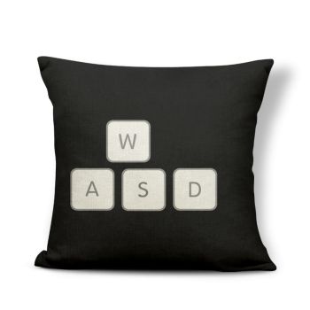 Game Peripheral Keyboard Learning Machine Nostalgic Printing Pillow 80 - ID9226 7