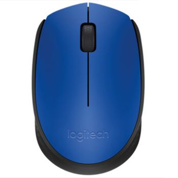 Small Portable Wireless Mouse Computer Office Mouse - Blue