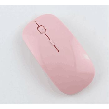 Mouse Wireless Ultra-Thin Wireless Mouse - Pink