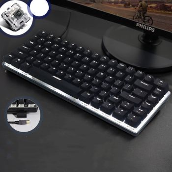 Heijue AK33 Gaming Computer Notebook Mechanical Keyboard - A-USB