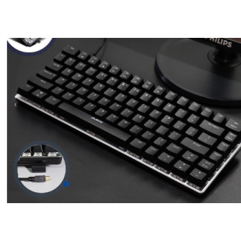Heijue AK33 Gaming Computer Notebook Mechanical Keyboard - F-USB