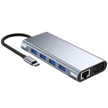 Manufacturer USB-C Docking Station 3.0hub 11 In One Docking Station