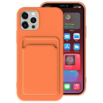 Compatible with Apple, Cross Border Suitable For Iphone12 Integrated Frosted Card Case Mobile Phone Shell Xr 11Tpu Card Soft Shell Spot E-Commerce - 5 color-IIphone6P/7P/8PLUS