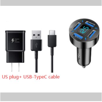 Four-port Car Charger 4USB Car Charger - Set4