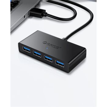 ORICO G11-H4 Laptop USB3.0 Hub HUB Extension Cable With Auxiliary Power Supply Port