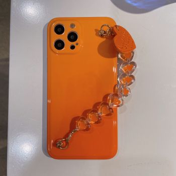 Hot Girl Love Wrist Chain Phone Case - Orange Figure1-iPhone11proMAX