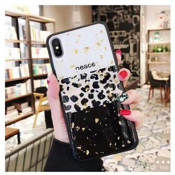 Leopard print color phone case - D  Leopard-IP Xs